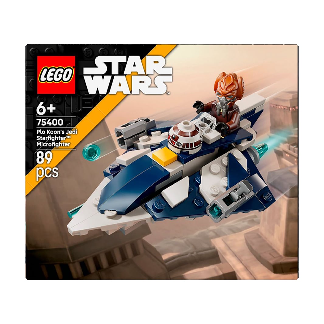 Конструктор LEGO Star Wars Джедайський зоряний мікровинищувач Пло Куна, 89 деталей, від 6 років (75400)